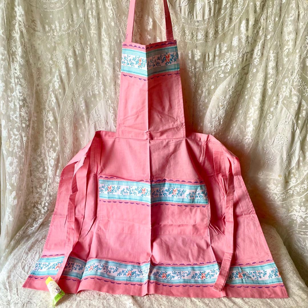 新春アンティーク福袋⑦布もの8点セット19世紀トーション&レース&端切&エプロン