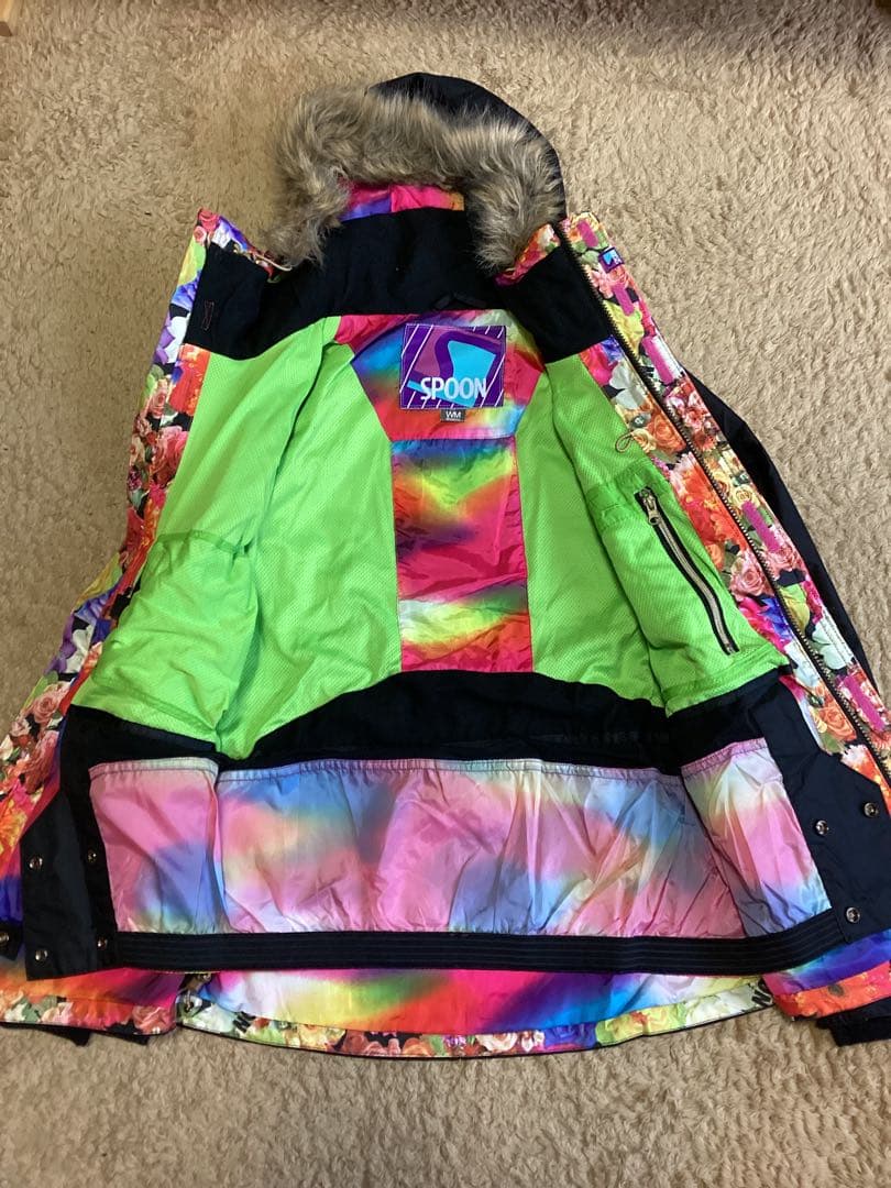 SPOONＸ43DEGREES.JP レディースXSスノボウェアスキーウェア
