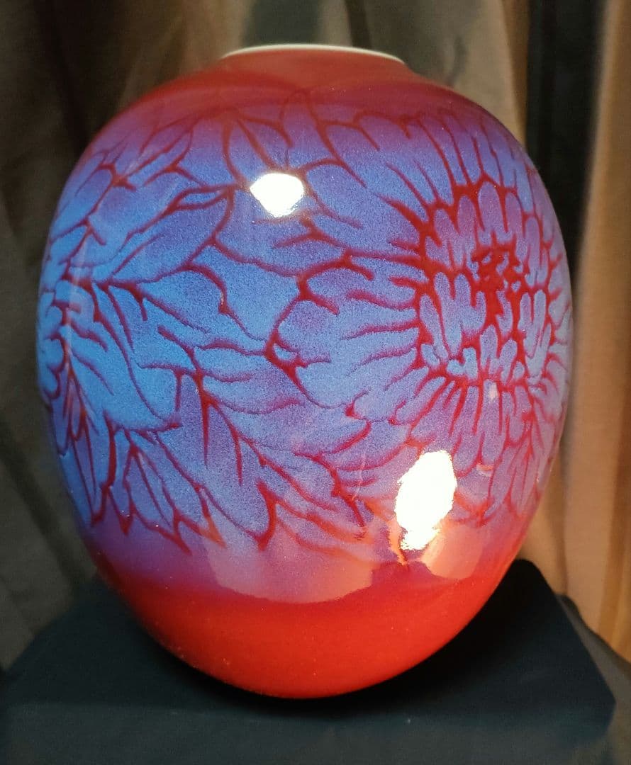 幾左田昌宏 清水焼 花瓶