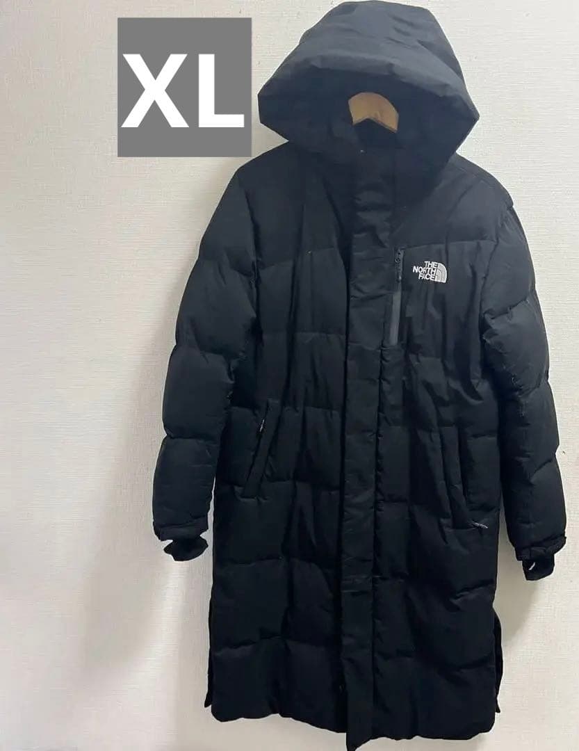 THE NORTH FACE ロングダウンジャケット ブラック　XL