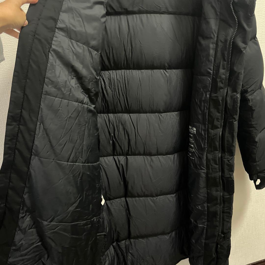 THE NORTH FACE ロングダウンジャケット ブラック　XL