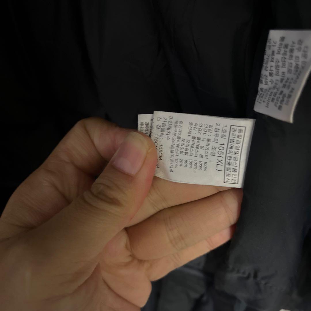 THE NORTH FACE ロングダウンジャケット ブラック　XL