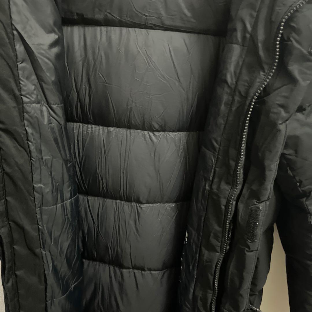 THE NORTH FACE ロングダウンジャケット ブラック　XL