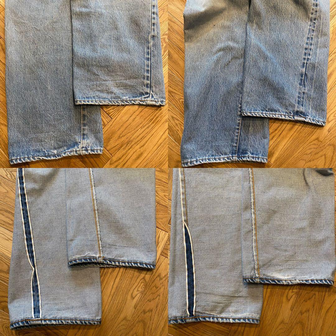 70s 80s リーバイス 501 66後期 赤耳 無刻印 ノーリペア L♦︎