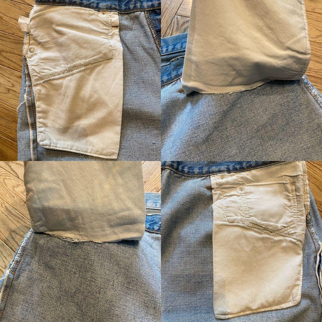 70s 80s リーバイス 501 66後期 赤耳 無刻印 ノーリペア L♦︎