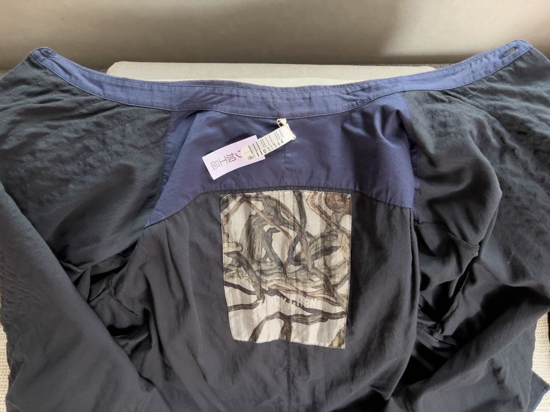 Ziggy Chen ほつれ加工フリルシャツ 48 美品