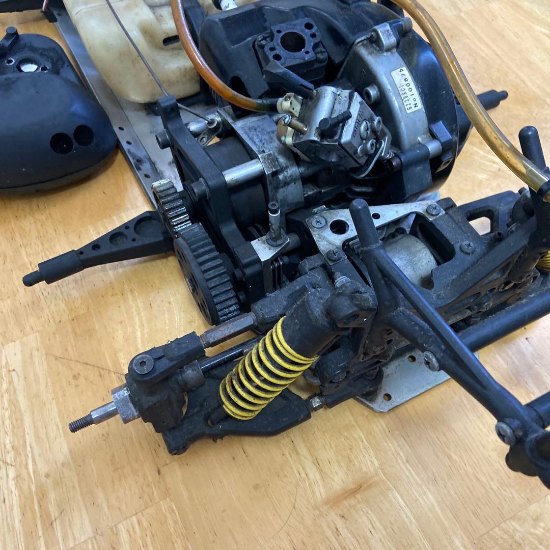 1/5FGラジコンカーシャーシ エンジン搭載 部品取り等に。