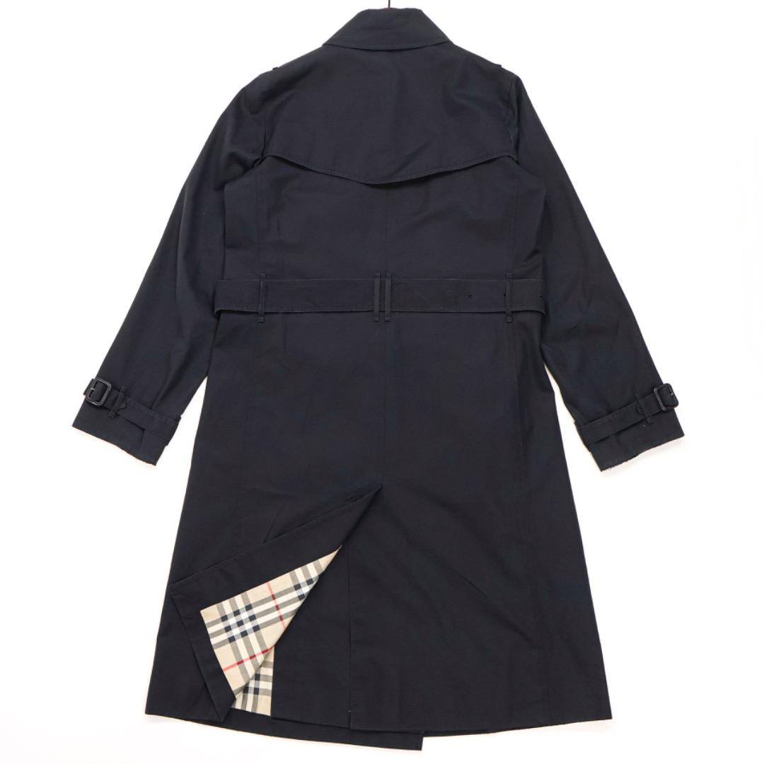 H5102-92◾️バーバリー　コットン　トレンチコート ノバチェック　Y2K