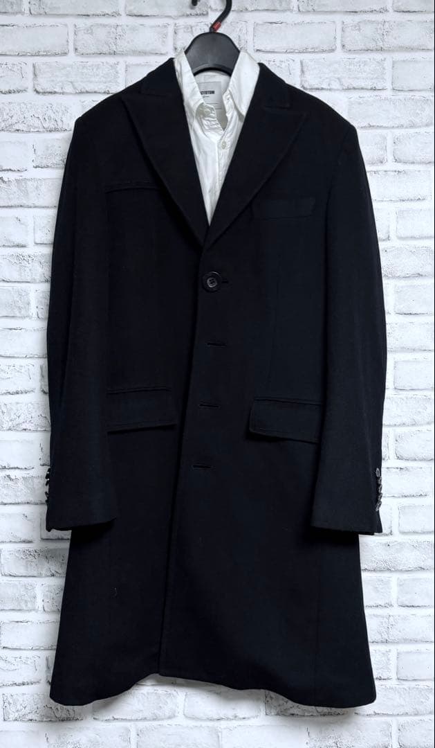 【限定】Dolce & Gabbana 上質ウールメルトン チェスターコート48