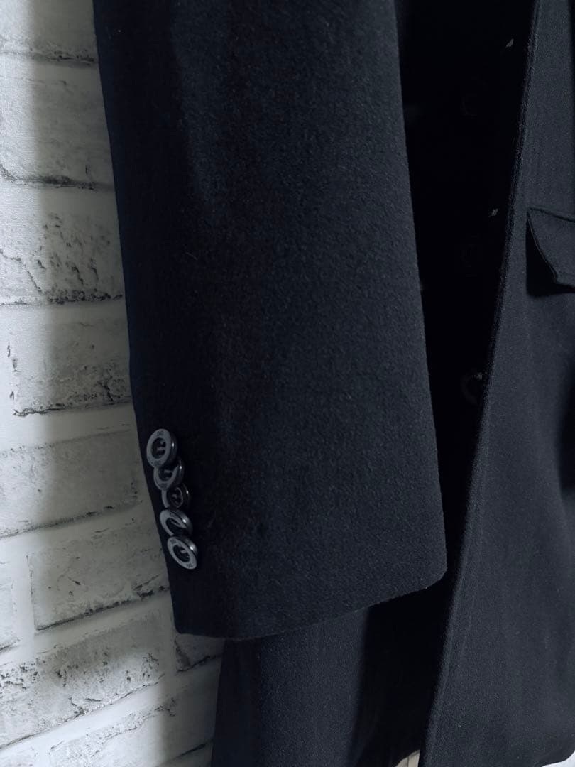 【限定】Dolce & Gabbana 上質ウールメルトン チェスターコート48