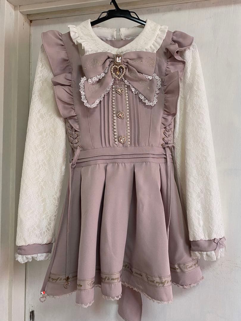 バックカシュクールセットアップピンクLIZLISA