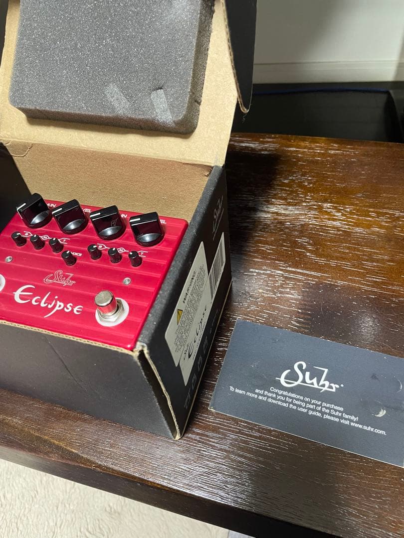 動作確認済　Suhr Eclipse サー エクリプス ギター　箱、カードあり
