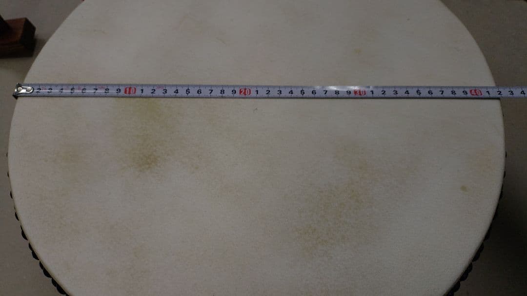 平太鼓　1尺4寸　カバン、台つき