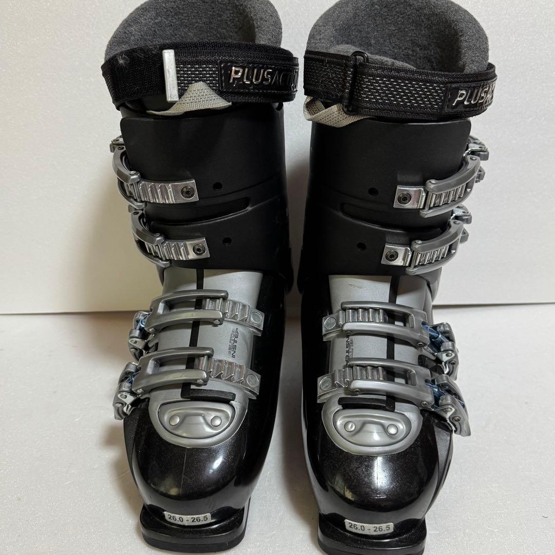 26-26.5CMスキーブーツPLUSACTION S5.5X黒色ブラック初心者