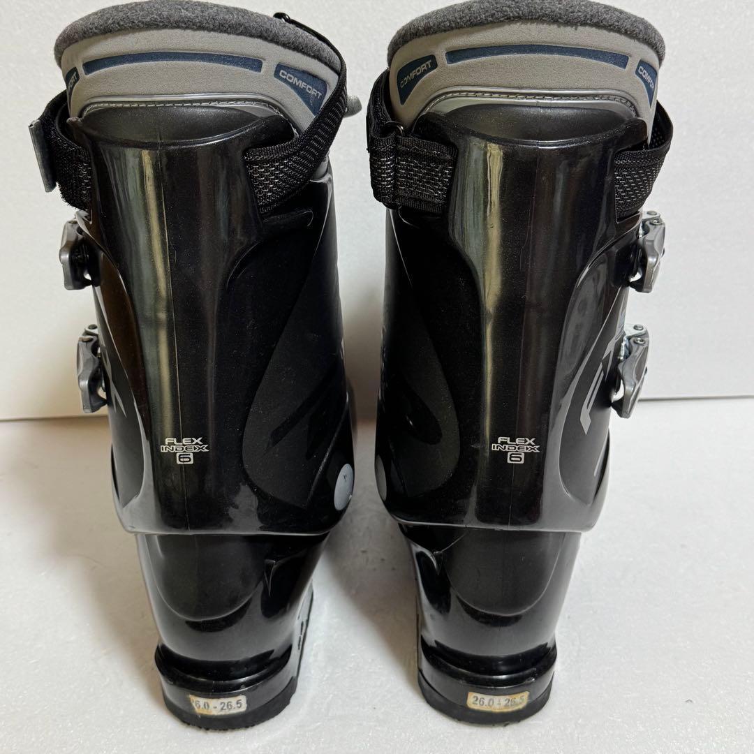 26-26.5CMスキーブーツPLUSACTION S5.5X黒色ブラック初心者