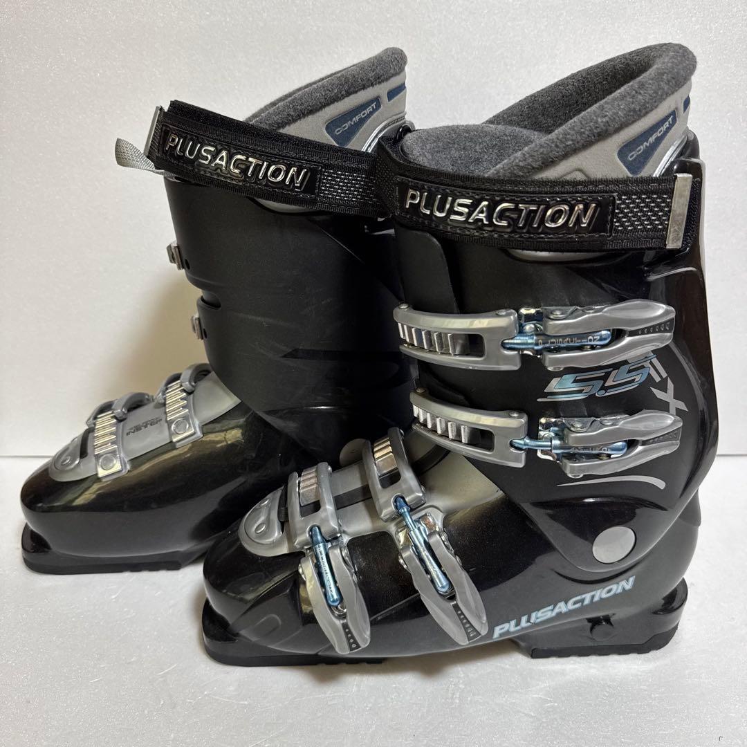 26-26.5CMスキーブーツPLUSACTION S5.5X黒色ブラック初心者