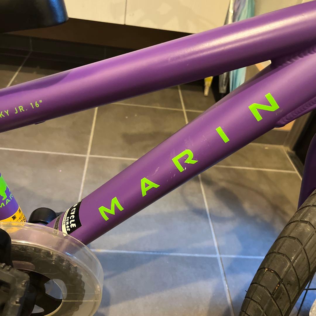 MARIN マリン ドンキージュニア16 紫　限定品
