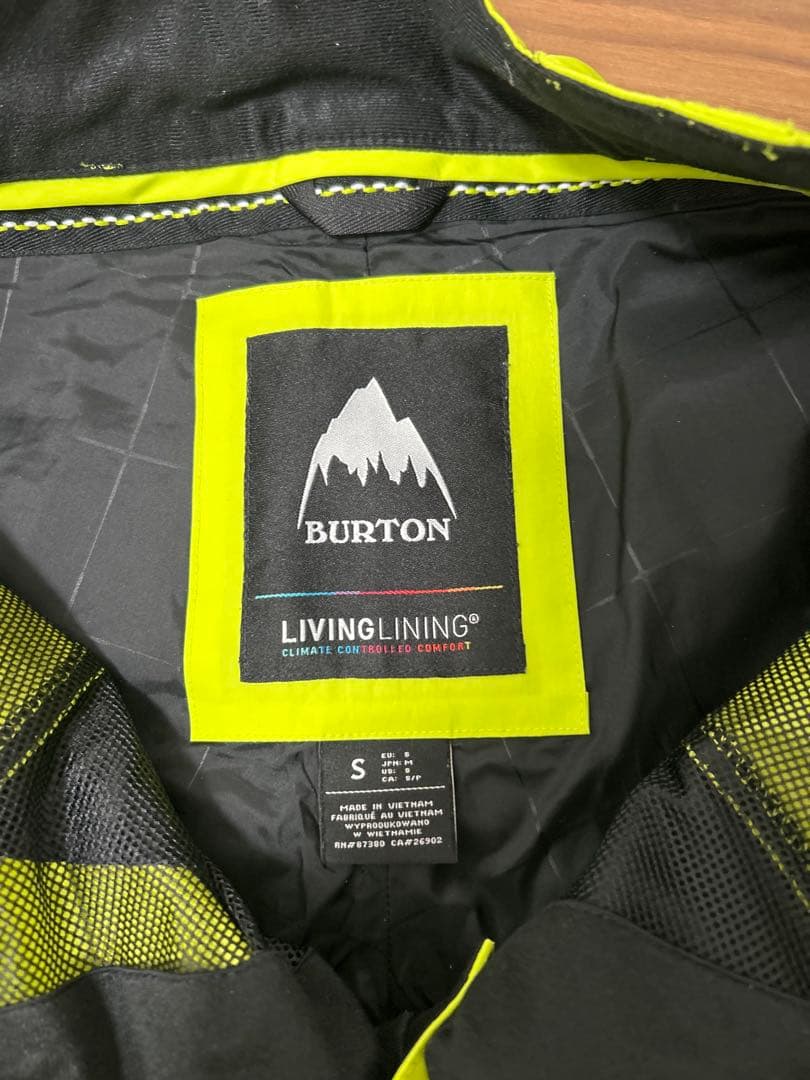 バートン GORE-TEX 3Lスノボウェア上下セットBURTONフロストナー