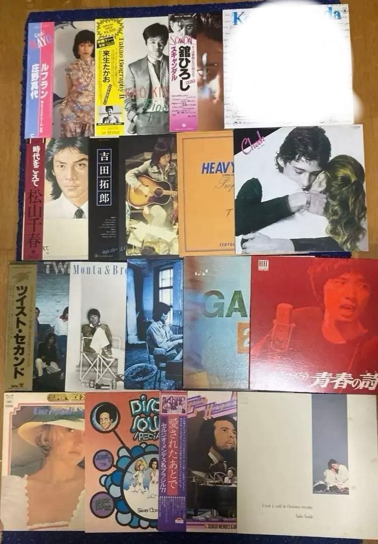 レコードまとめ売り》邦楽 洋楽 17枚セット LP 70年代 80年代 歌謡曲