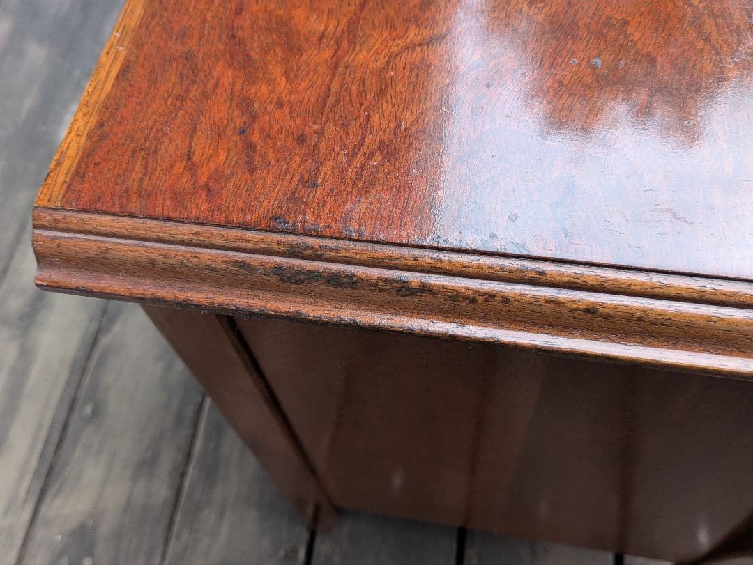 オールドマルニ　木製キャビネット　サイドチェスト　マルニ木工　昭和レトロ