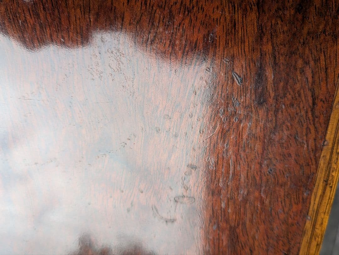 オールドマルニ　木製キャビネット　サイドチェスト　マルニ木工　昭和レトロ