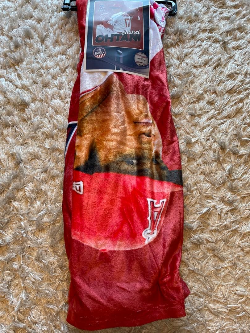 新品未使用　大谷翔平　シルク　ブランケット　LA現地購入