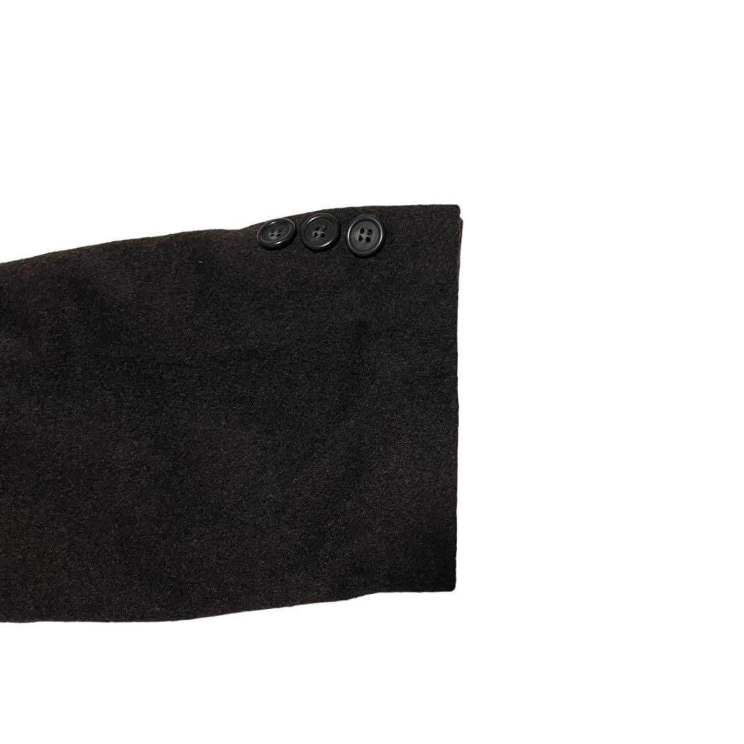 カシミヤ✨【vintage】マキシ丈 ロングダブルチェスターコート ブラウン M