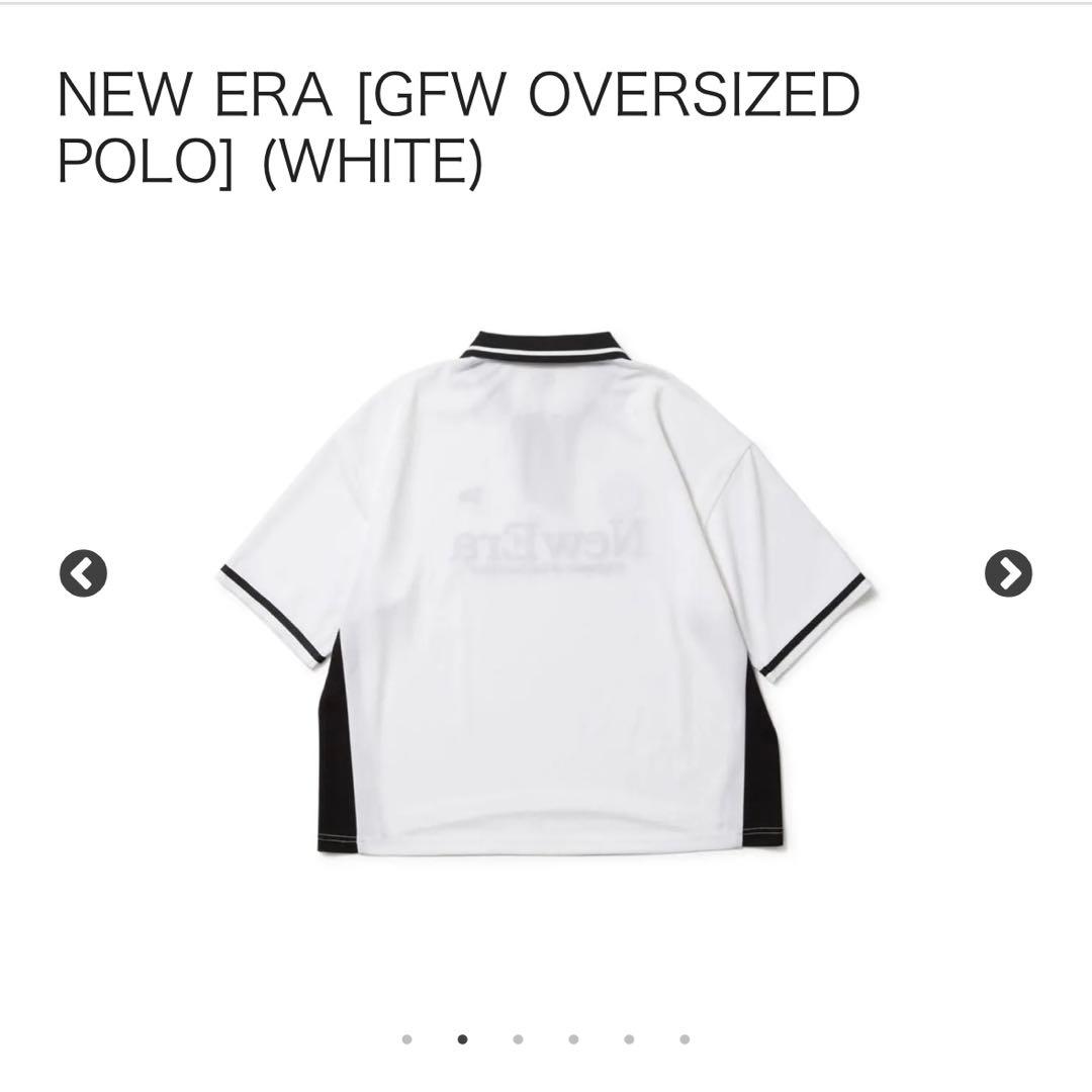 【希少】New Era GFW Oversized Polo ホワイト