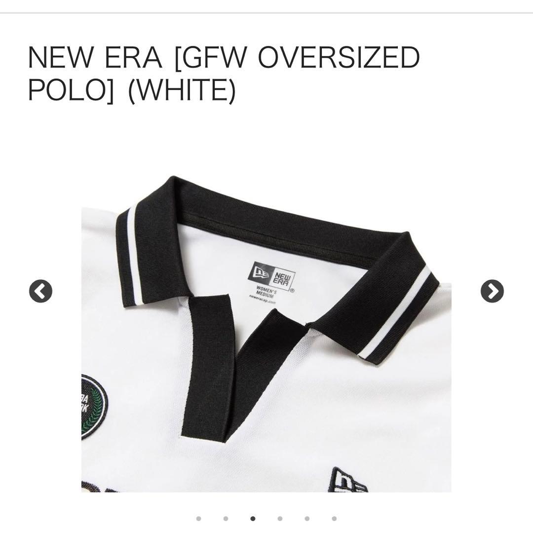 【希少】New Era GFW Oversized Polo ホワイト