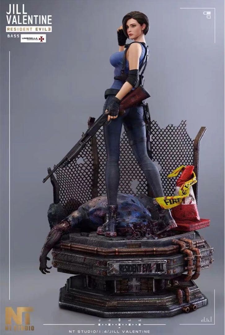 バイオハザード ジル・バレンタイン ガレージキット ガレキ スタチュー