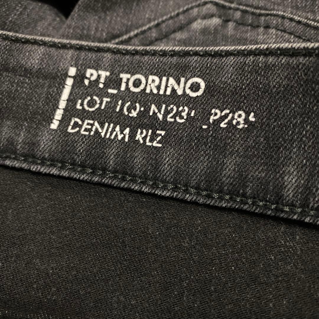PT TORINO ブラックデニム　34