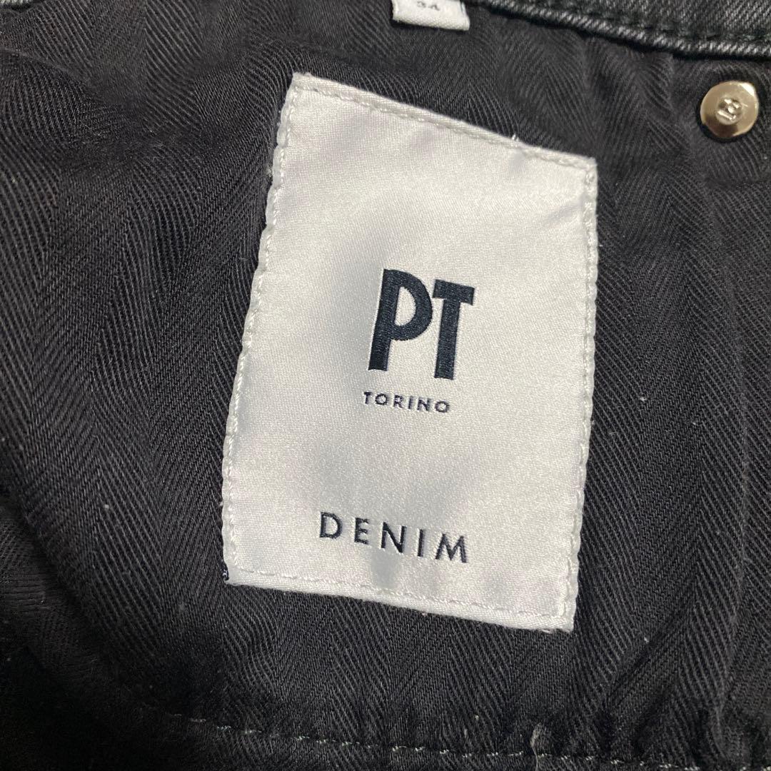 PT TORINO ブラックデニム　34