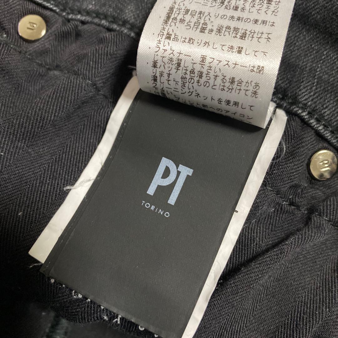 PT TORINO ブラックデニム　34