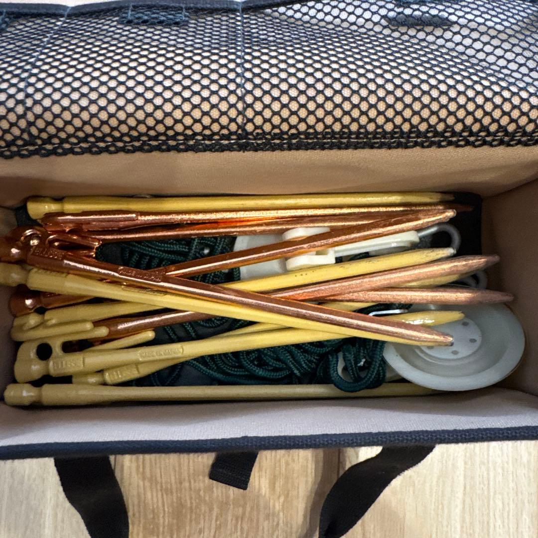 【限定】ロゴス　プレミアム PANEL テント　グランドシート　ペグケース