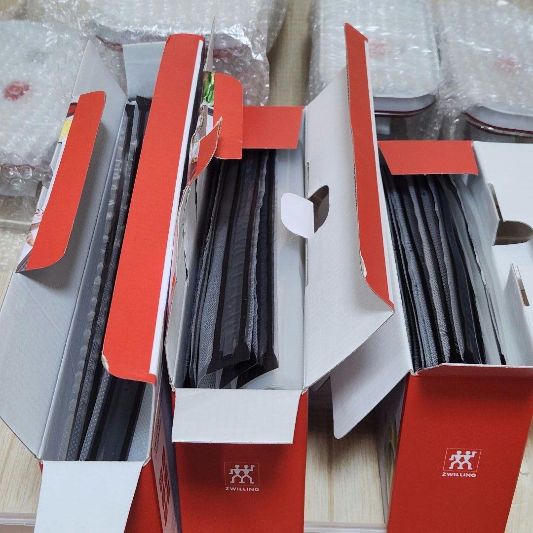 ツヴィリング　真空保存機　フレッシュ&セーブ　ガラス容器7個　色々セット