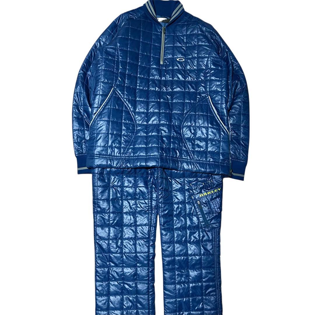 オークリー キルティング パンツ 上下 セットアップ ゴルフ 旧タグ 00s