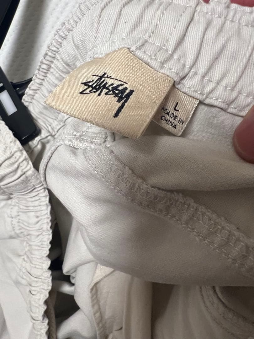 STUSSY BRUSHED BEACH PANT BONE野村訓市ビーチパンツ