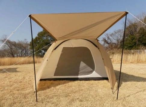 IGNIOドーム型テント　 スタートパッケージ　4-6人用　【美品】