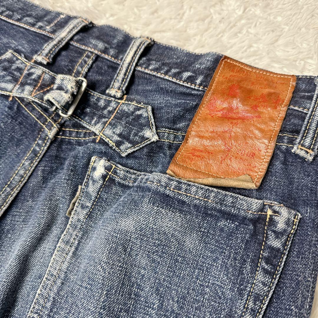 KAPITAL 岡山御津工場産 赤耳 シンチバック ストレートデニム 29