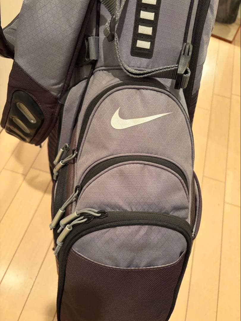 【美品】NIKE AIR HYBRID キャディバッグ 14分割 軽量 スタンド
