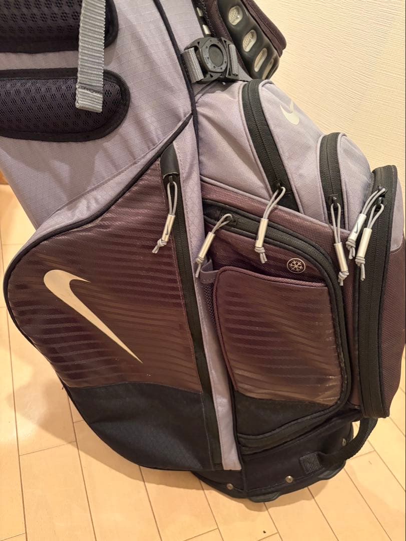 【美品】NIKE AIR HYBRID キャディバッグ 14分割 軽量 スタンド