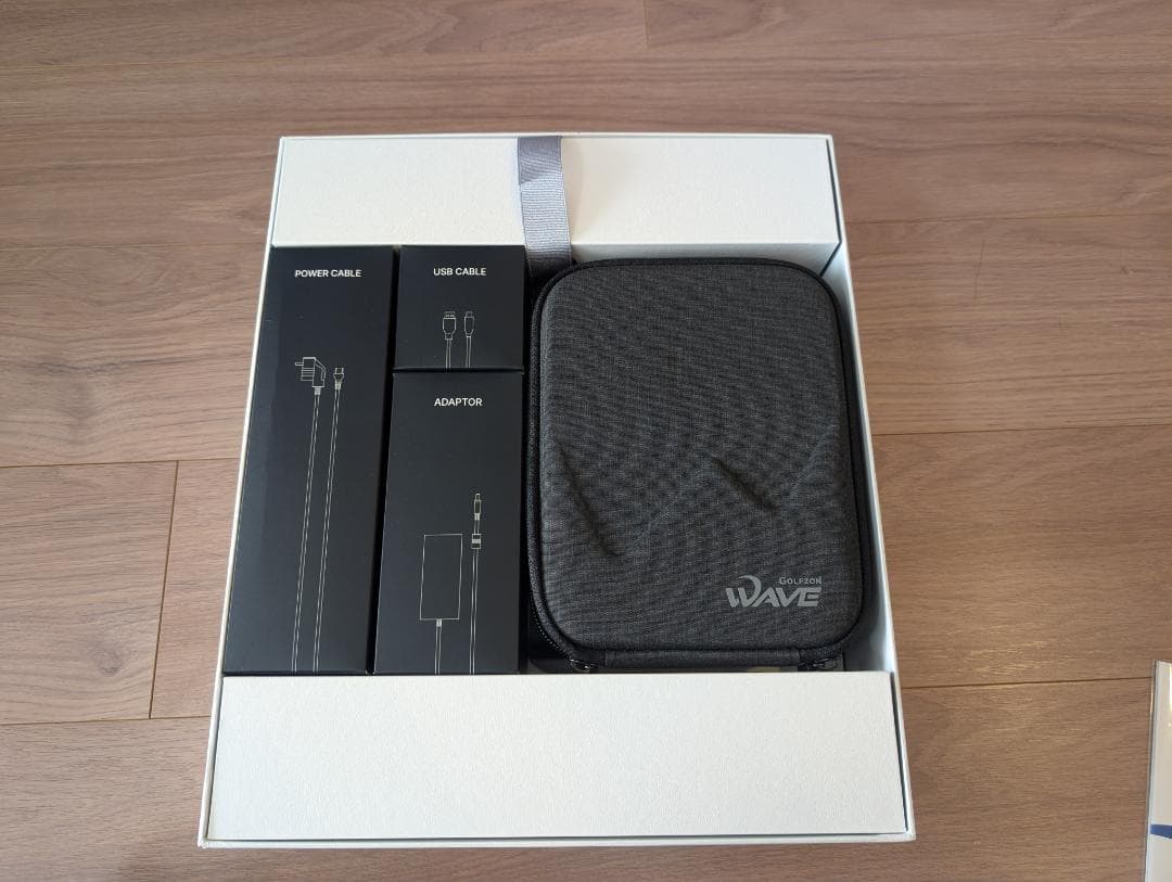 【ほぼ新品】GOLFZON WAVE 弾道測定器｜プロ級データ解析 パター計測も