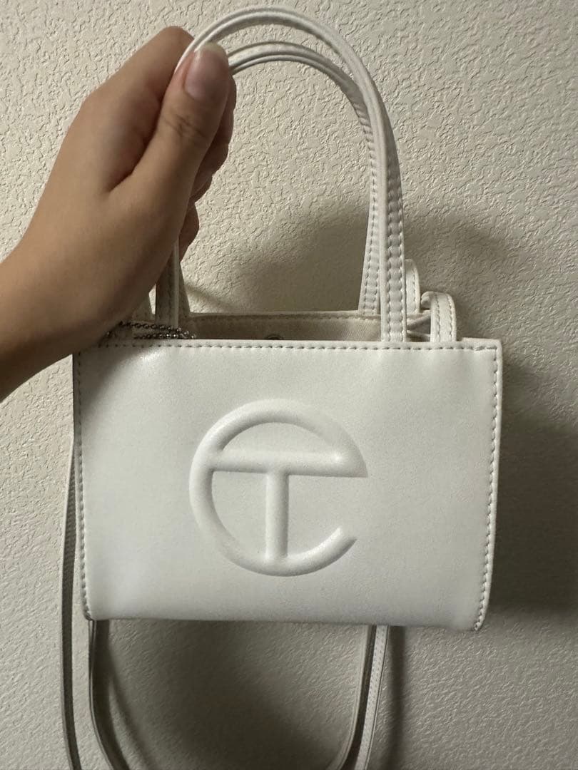 テルファー　バック　ホワイト　白