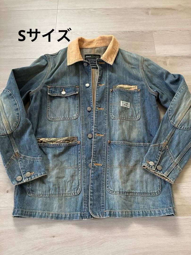 バックチャンネル　カバーオール　デニム　ジャケット