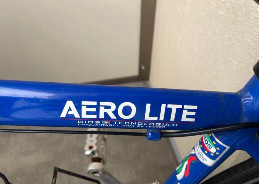 まだまだ素人　【美品】★譲渡証明書有★GIOS エアロライト