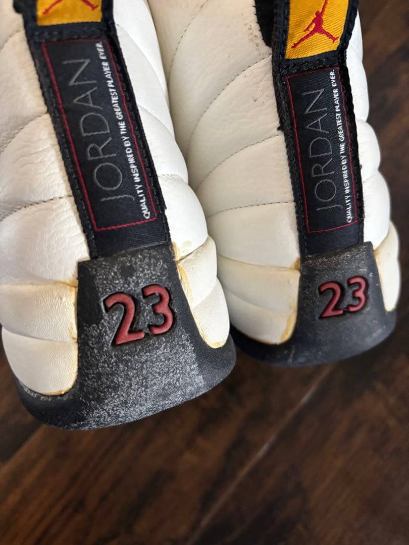 た*く様 Air Jordan 12 ホワイト/ブラック