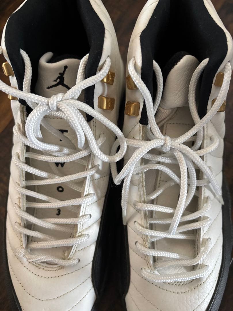 た*く様 Air Jordan 12 ホワイト/ブラック