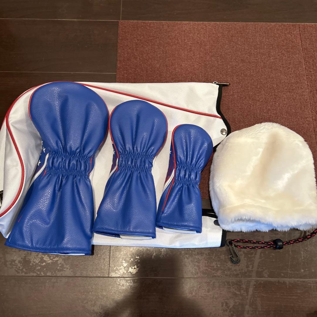 スリクソン 全米オープン キャディバッグ ヘッドカバーセット