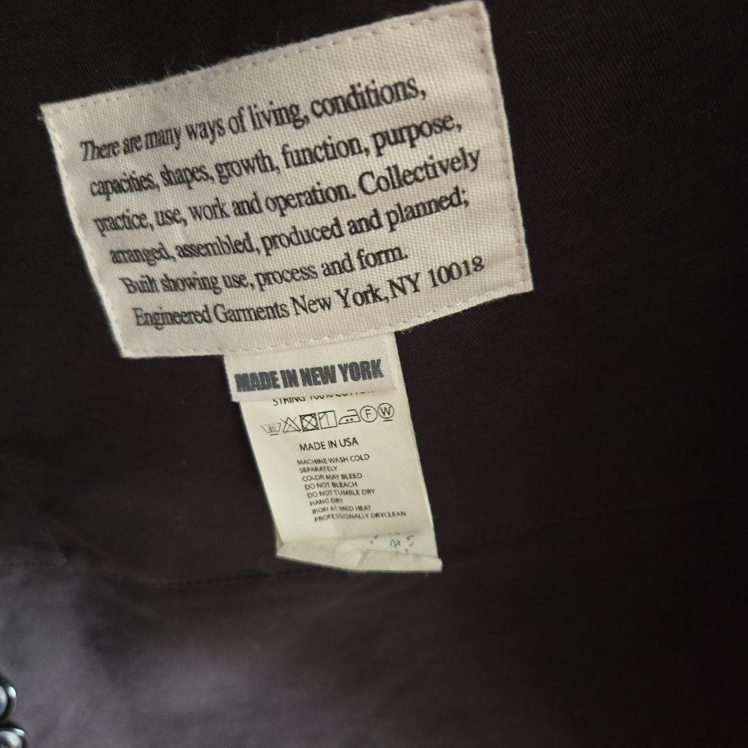 ENGINEERED GARMENTS ハイランドパーカー XS ブラック