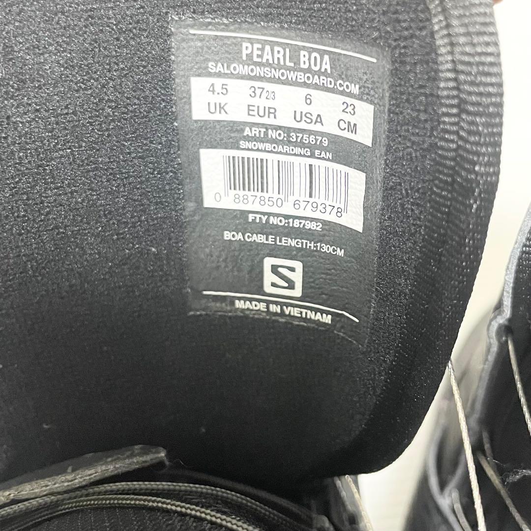 ✨極美品✨サロモン PEARL BOA 23cm スノーボード ブーツ